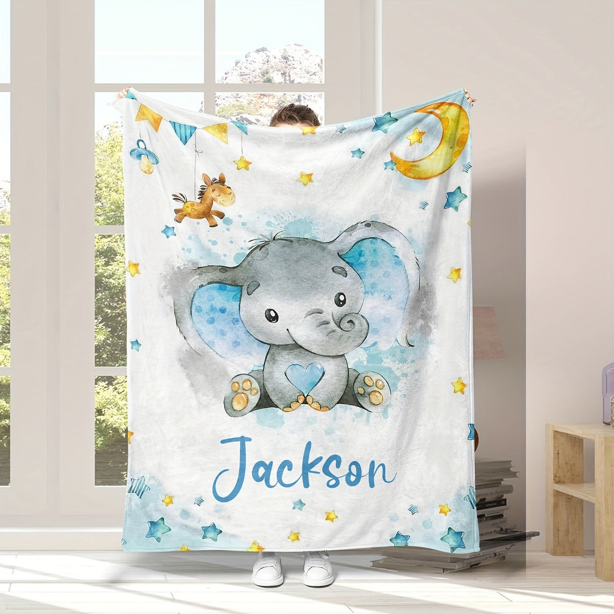 Personalized Digital Printing Flannel Fleece Blanket
