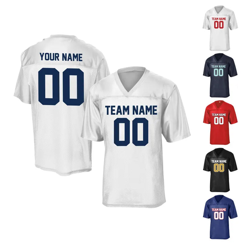 Custom Football Jersey - Personalize with Your Name and Number