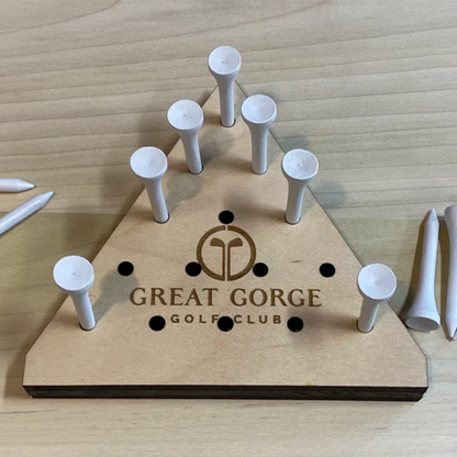 Personalized Triangle Peg Jump Game