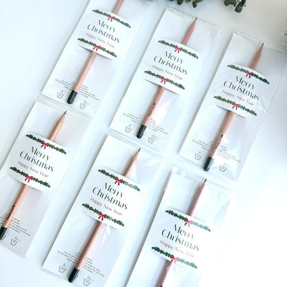 Christmas Seed Pencil - Plantable Favor For Christmas Gift