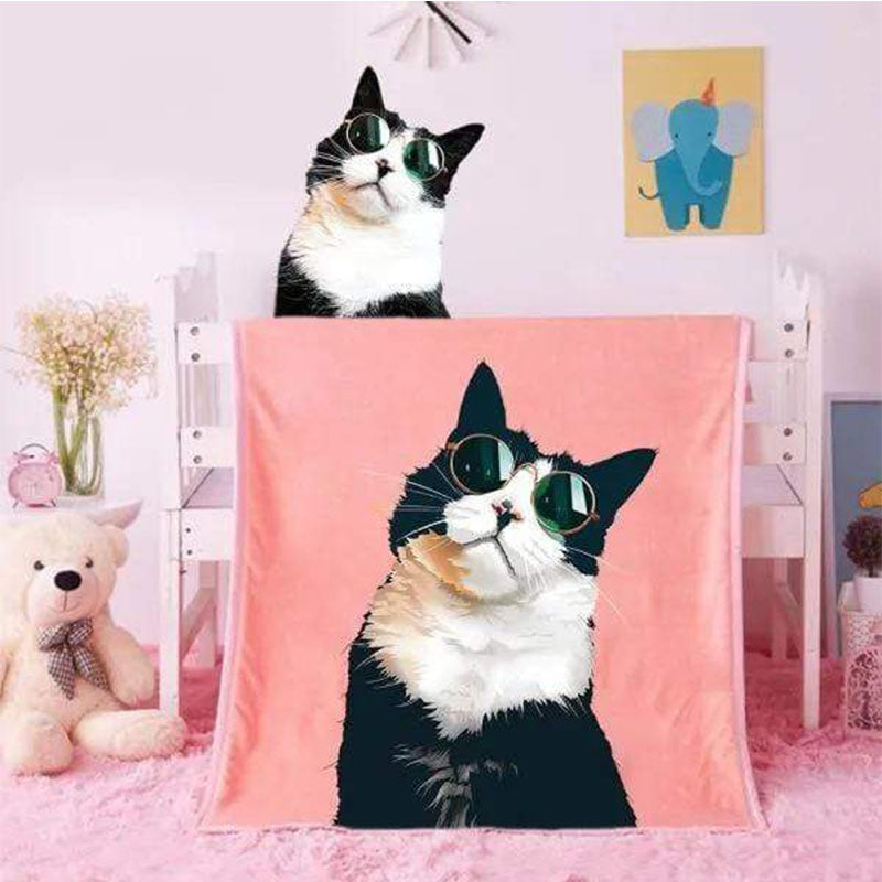 Pet Memorial Gifts Custom Printed Blanket-Photo Blanket Dog Blanket