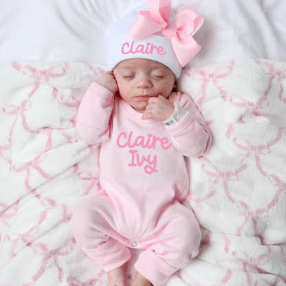 Baby Girl Coming Home Outfit Baby Girl Gift Newborn Girl Outfit