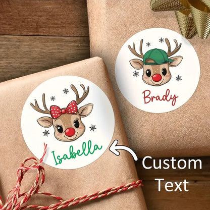 Custom Christmas Stickers