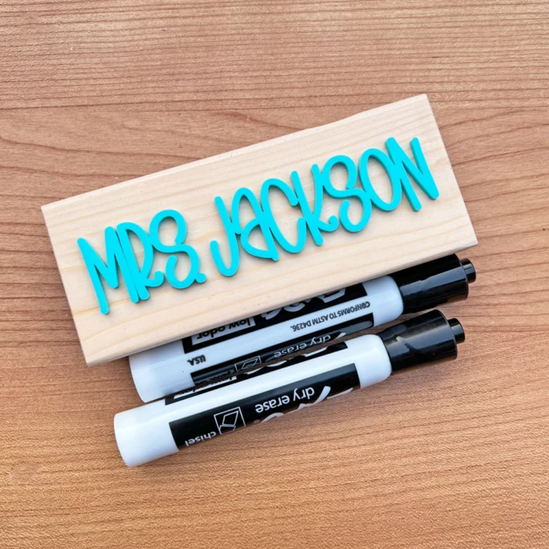 Personalised Whiteboard Eraser and Expo Markers,Thank You Gift