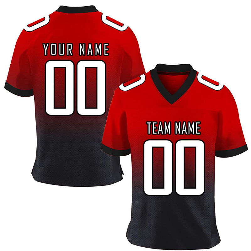 Custom Football Jersey Team Name And Number