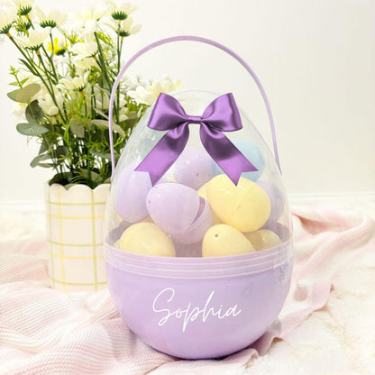 Personalised Giant Fillable Easter Egg - 30 Smaller Eggs Included