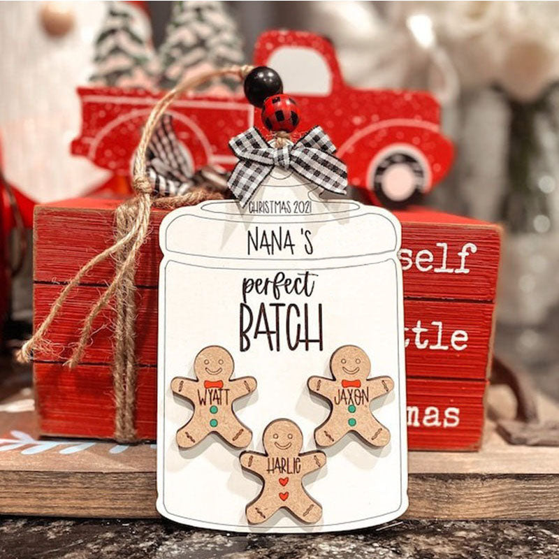 Personalized Family Sign -  Christmas Decor