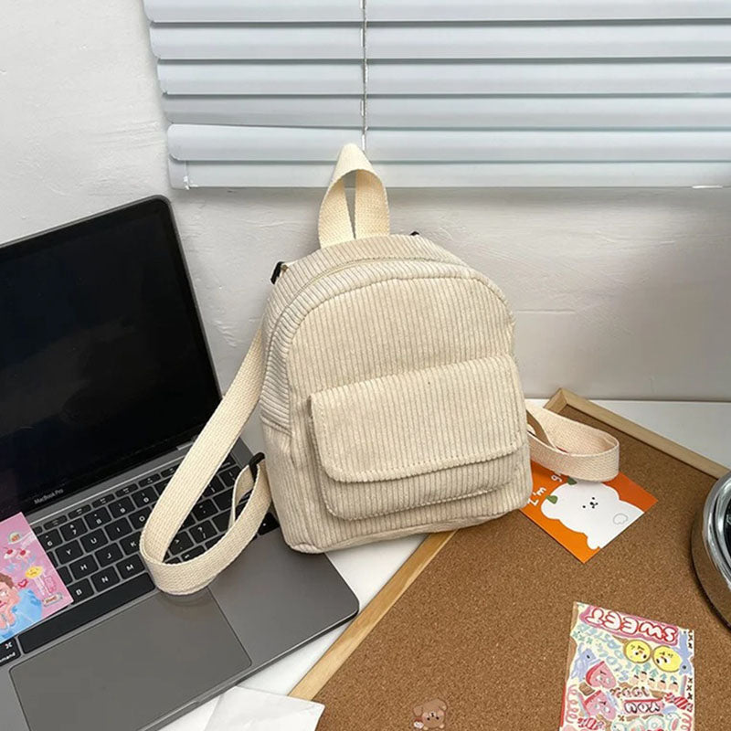 Fashion Personalized Embroidered Women Mini Backpack Name Student Girls Schoolbags