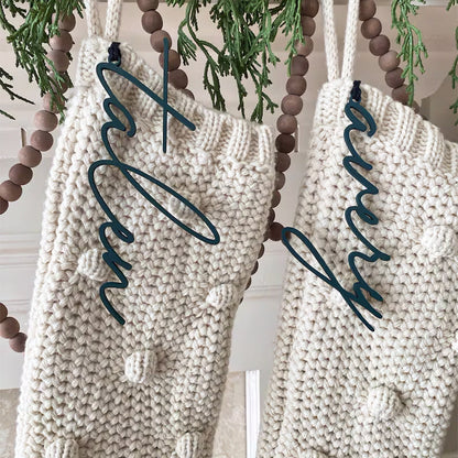 Christmas Stocking Tags, Personalized Stocking Tags