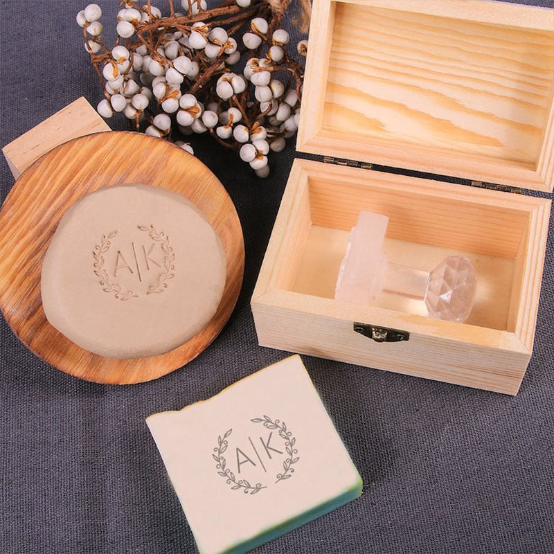 Personalized Soap Stamp, Soap Signature, Acrylic Stamp for Soap, Custom Personalized Soap Stamp