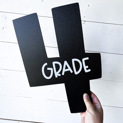 Appreciation Gift Grade Level Cut Out Signs