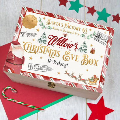 Personalized Christmas Eve Box, Boys Girls Custom Name