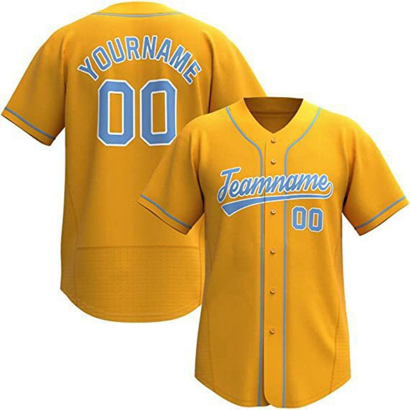 Personalized Team Name And Number Baseball Jersey, Custom Baseball