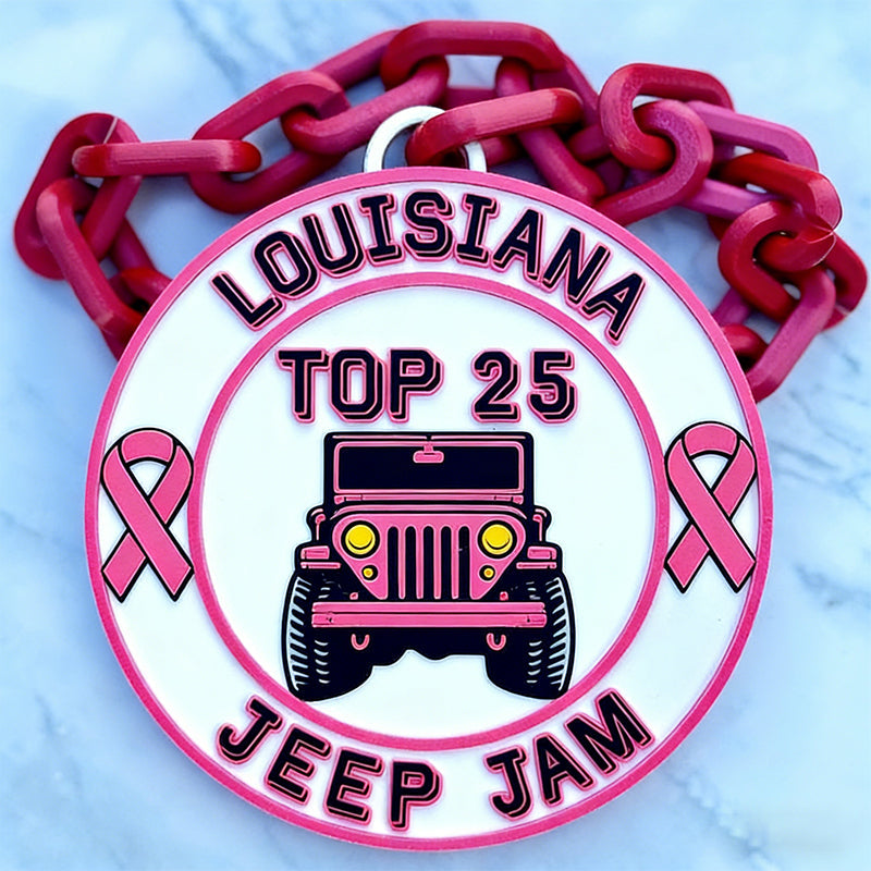 Custom Sports Turnover Chain, Oversized Medallion, Team mascot, Custom Colors, Any Logo