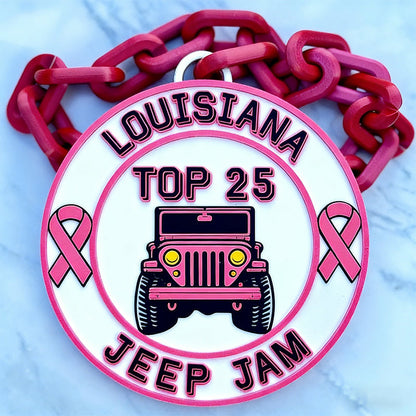 Custom Sports Turnover Chain, Oversized Medallion, Team mascot, Custom Colors, Any Logo