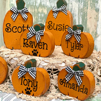 Personalized Pumpkins, Add-ON PUMPKINS, Fall Decor