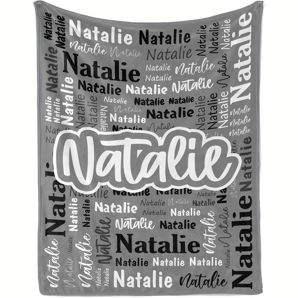 Custom Blanket Personalized Name Blanket Christmas Customized Gifts