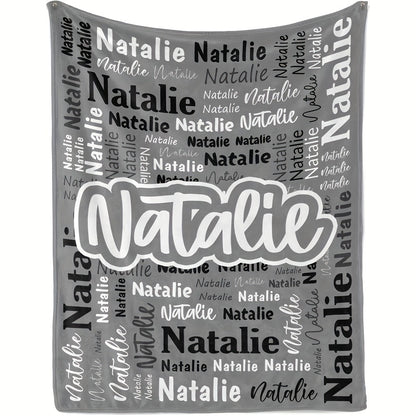 Custom Blanket Personalized Name Blanket Christmas Customized Gifts