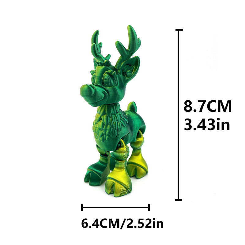Articulated Reindeer Personalized Reindeer