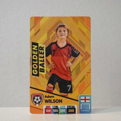 Personalised Football card | Football | Gift | Personalised Gift