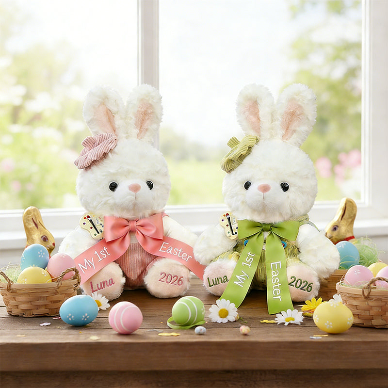 Personalized Bunny Peeps Baby's First Easter gift