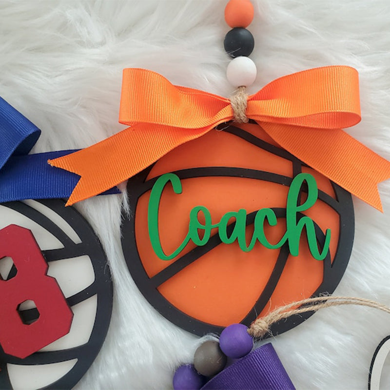Sports Keychain Bag Charm