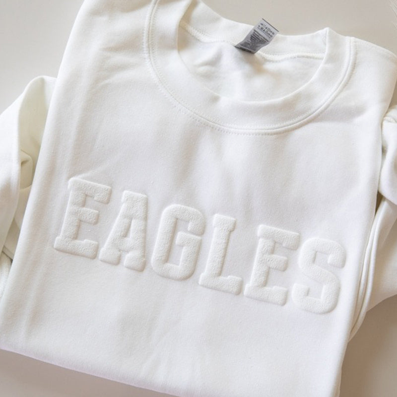 Custom Senior Graduation Gift for Her Senior 2025 Grad Gift Puff Print Sweatshirt Personalized Sweatshirt