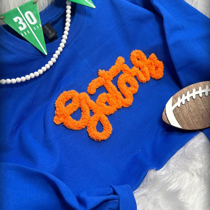 Chenille Letter Sweatshirt Team Sports Shirts