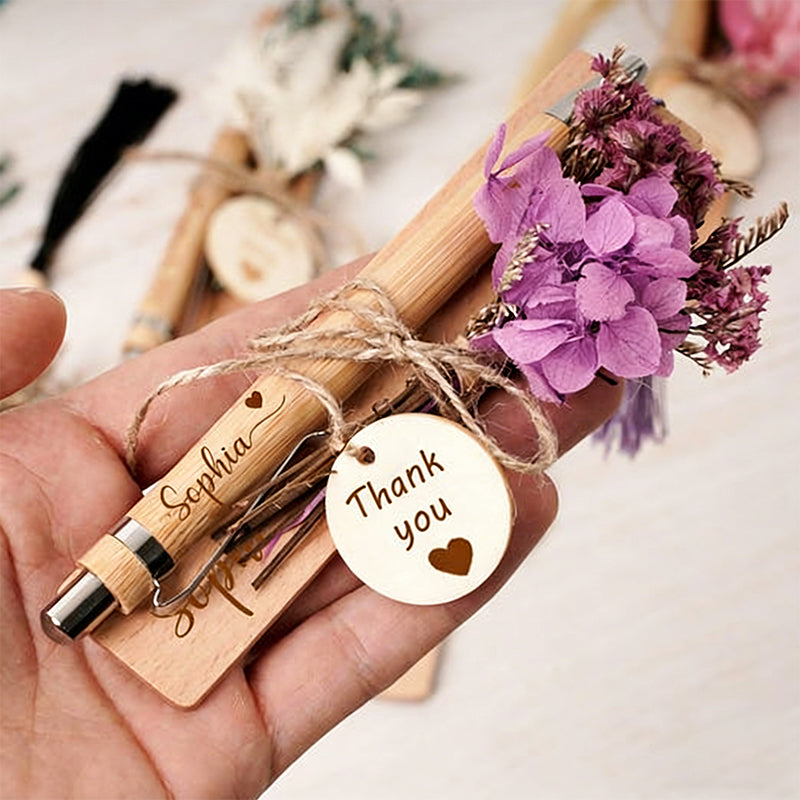 Custom Engraved "Thank You for Helping Me Grow" Pen