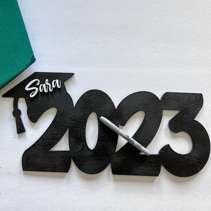 Senior Kindergarten Junior High School Photos Graduation Signature Sign Stand