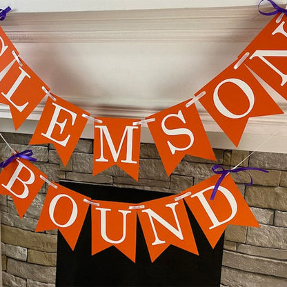 COLLEGE BOUND Banner Personalized University College Name Banner Graduation Gift