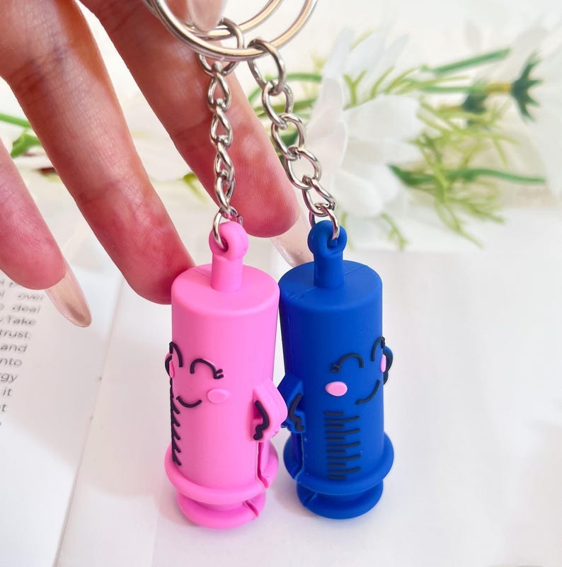 Personalized Ampoule opener breaker Syringe. Cute Nurse and Paramedic Ampule Openers