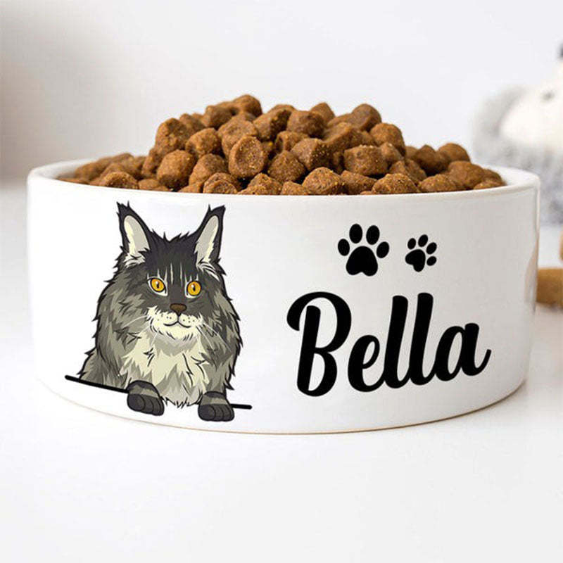 Personalized Custom Dog Bowls, Gift for Dog Lovers
