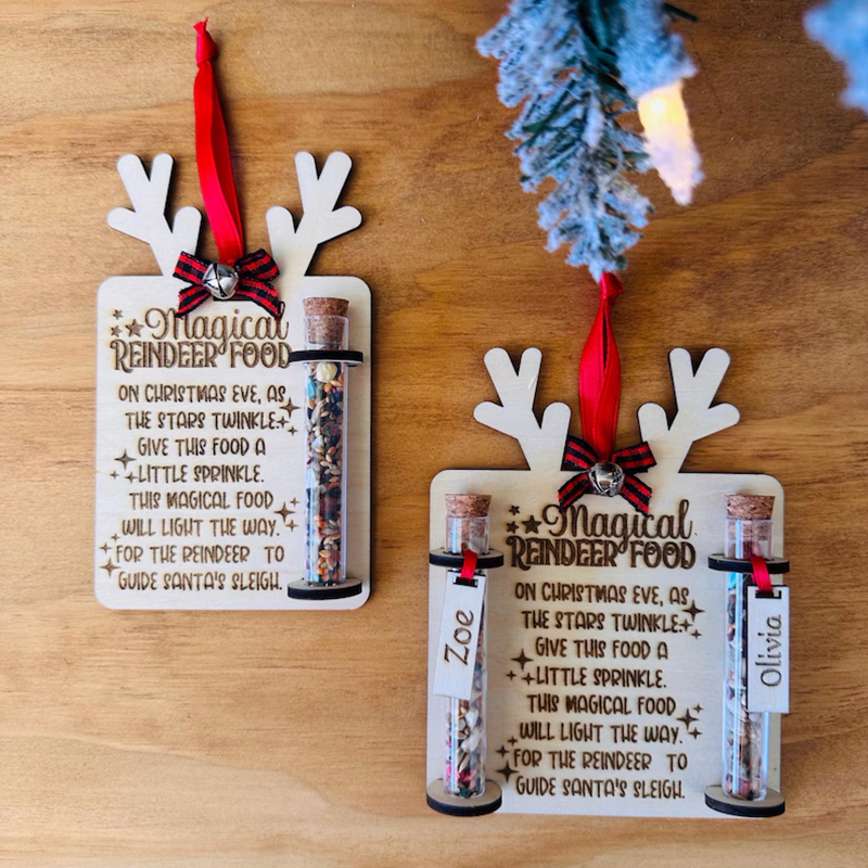 Personalized Reindeer Food • Christmas Eve Reindeer Food