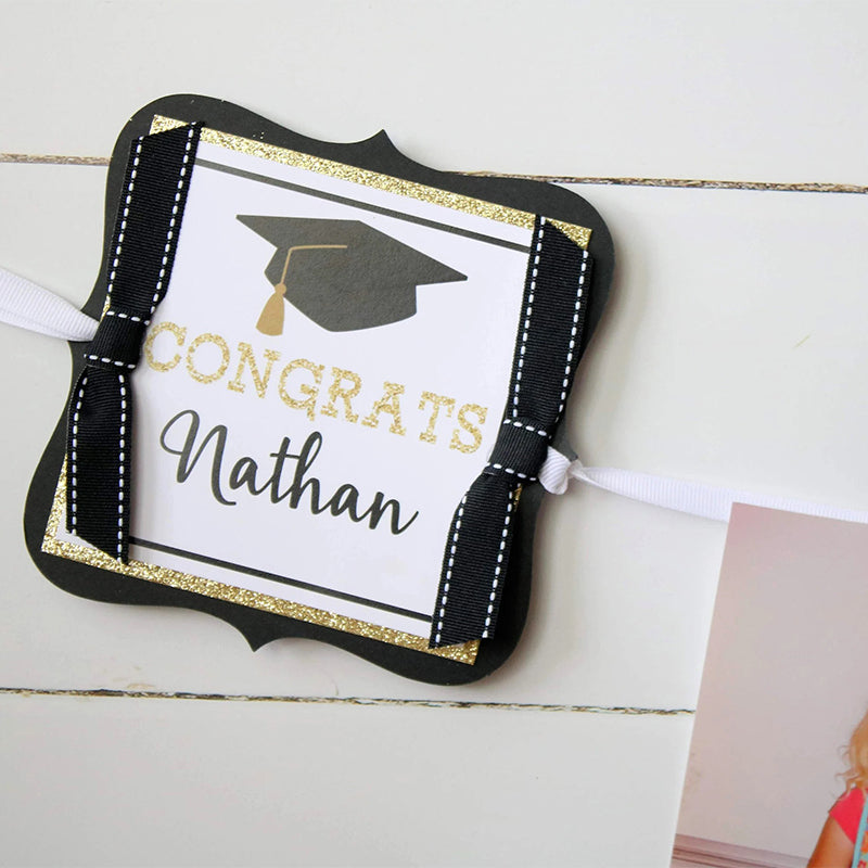 Graduation Photo Banner, Graduation Decorations