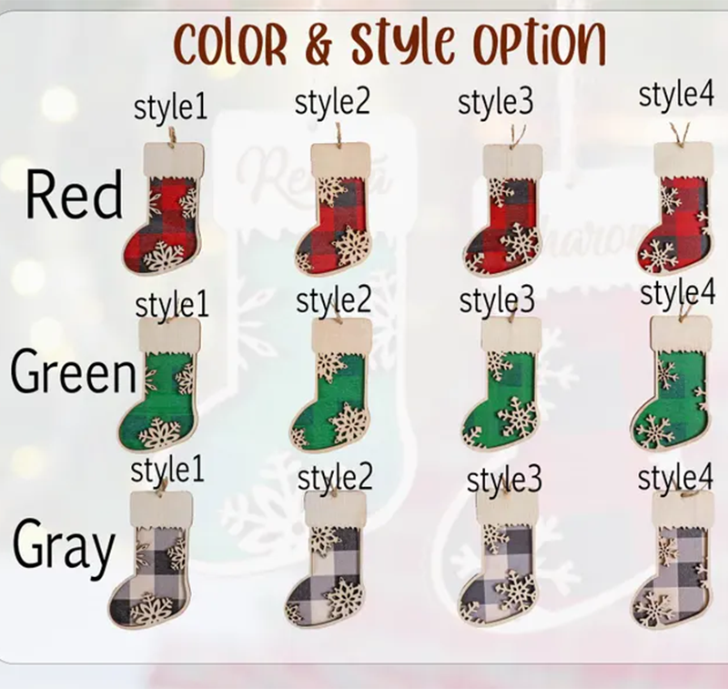 Personalized Christmas Ornaments,Personalized Christmas Stockings Decor
