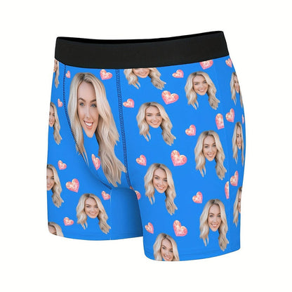 Men's Custom Boxer Briefs - Personalized Photo