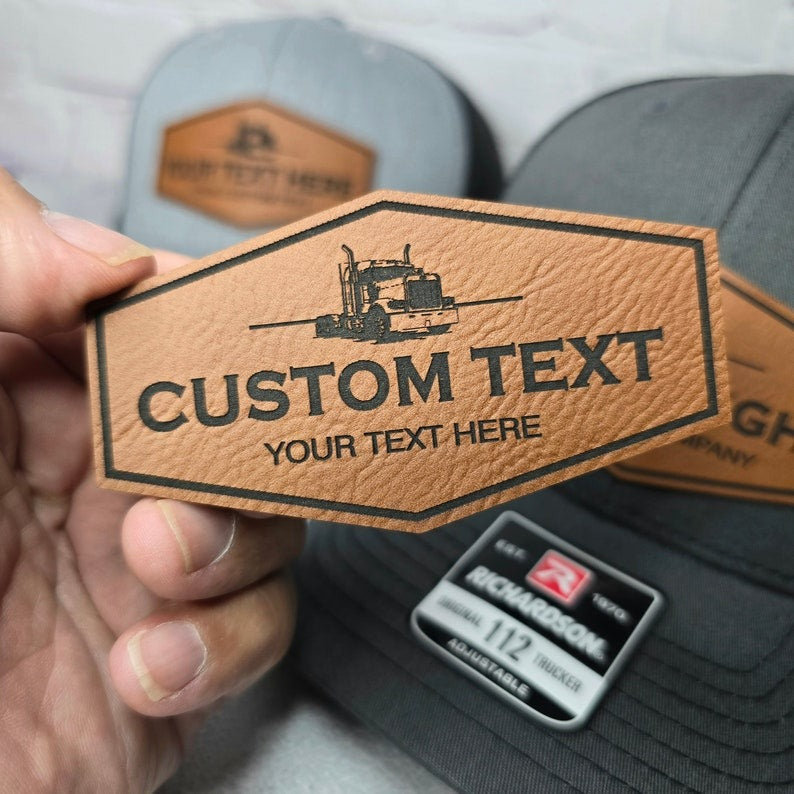 Custom Trucking Company Hats, Truck Driver Personalized Business Hat