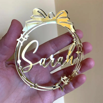 Personalized Christmas Ornaments with Custom Name