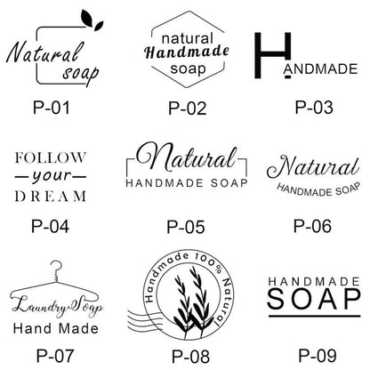 Personalized Soap Stamp, Soap Signature, Acrylic Stamp for Soap, Custom Personalized Soap Stamp