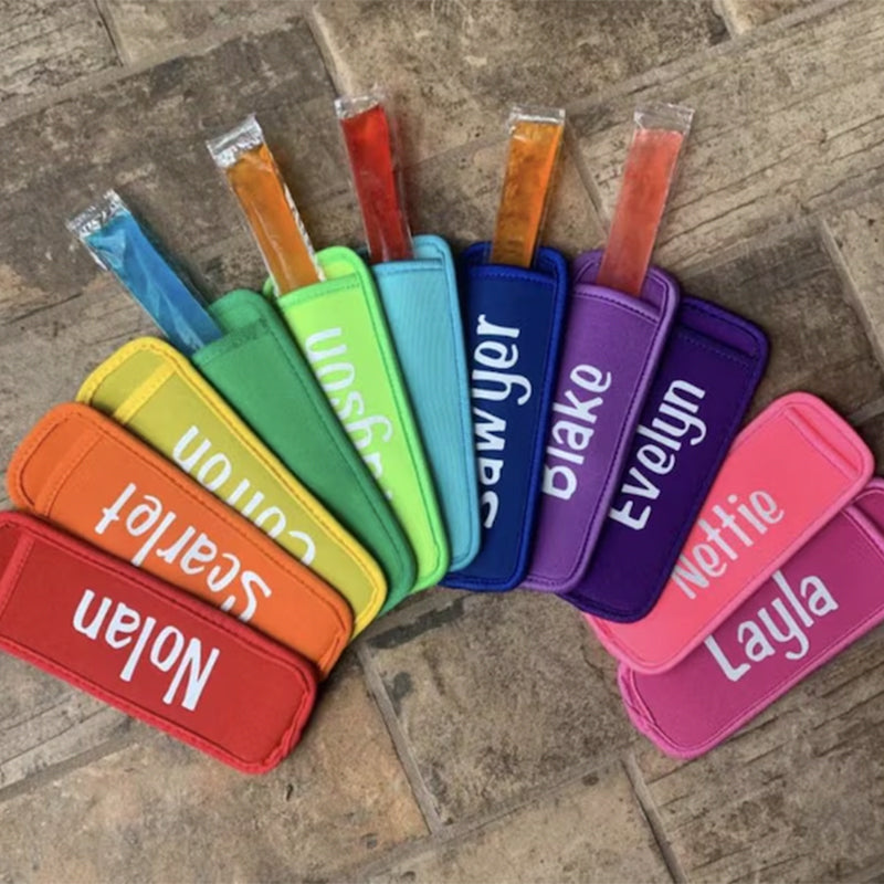 Personalized Popsicle Holder | Freeze Pop Sleeve