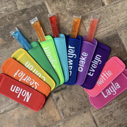 Personalized Popsicle Holder | Freeze Pop Sleeve