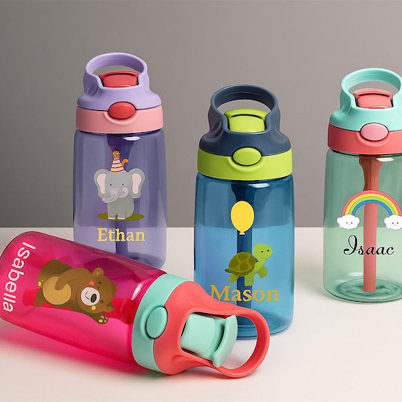 Personalized Kids 16oz Water Bottle with Name