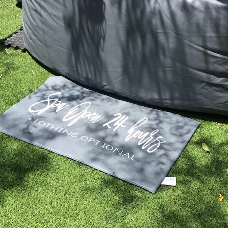 Customized Poolside Runner Mat - Personalized Lake House Mat