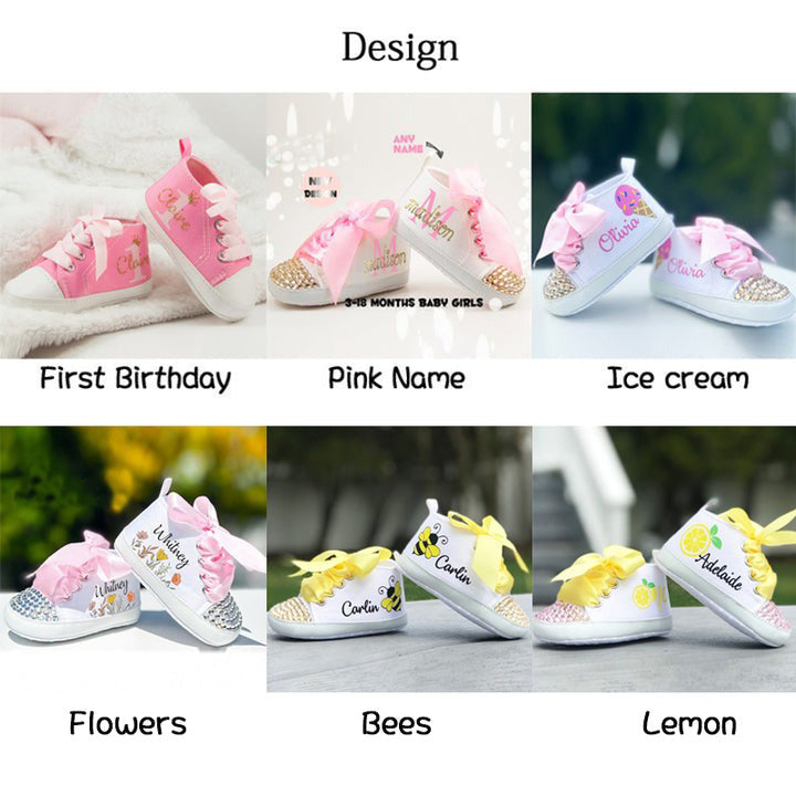 Personalized Baby Unique Shoes Baby Shower Gift