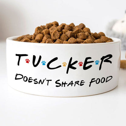 Personalized Custom Dog Bowls, Gift for Dog Lovers