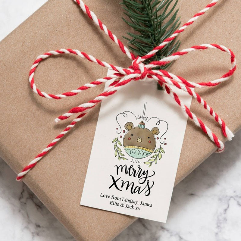 Personalized Christmas Tags  (twine/string not included)