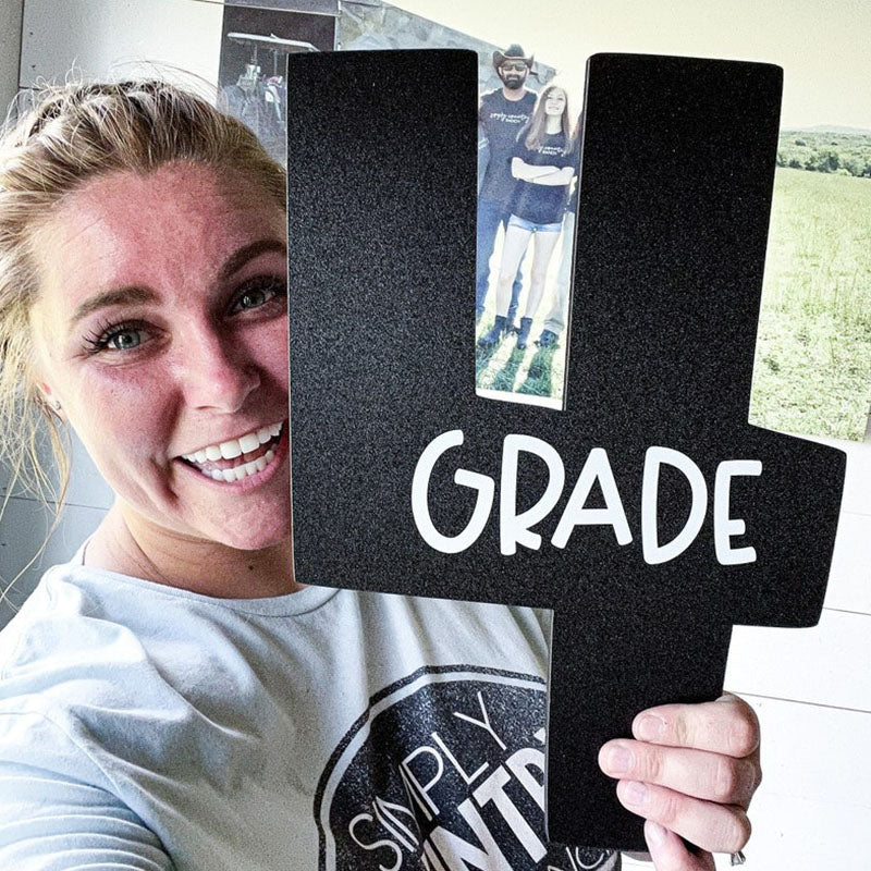 Appreciation Gift Grade Level Cut Out Signs