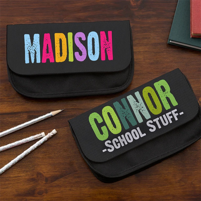 All Mine! Personalized Pencil Case, Kids Gifts