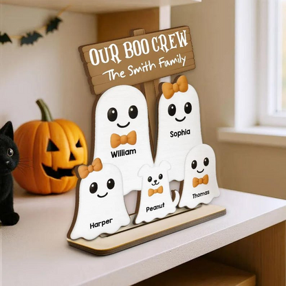 Personalized Halloween Family Sign
